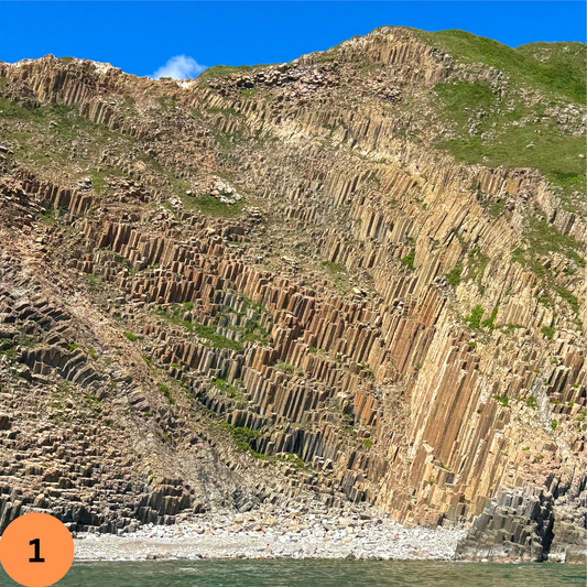 (HK) UNESCO Geopark Four Sea Arches Volcano Sightseeing Tour