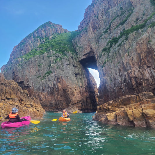 (HK) Geopark Double Sea Arches Kayaking Adventure Tour