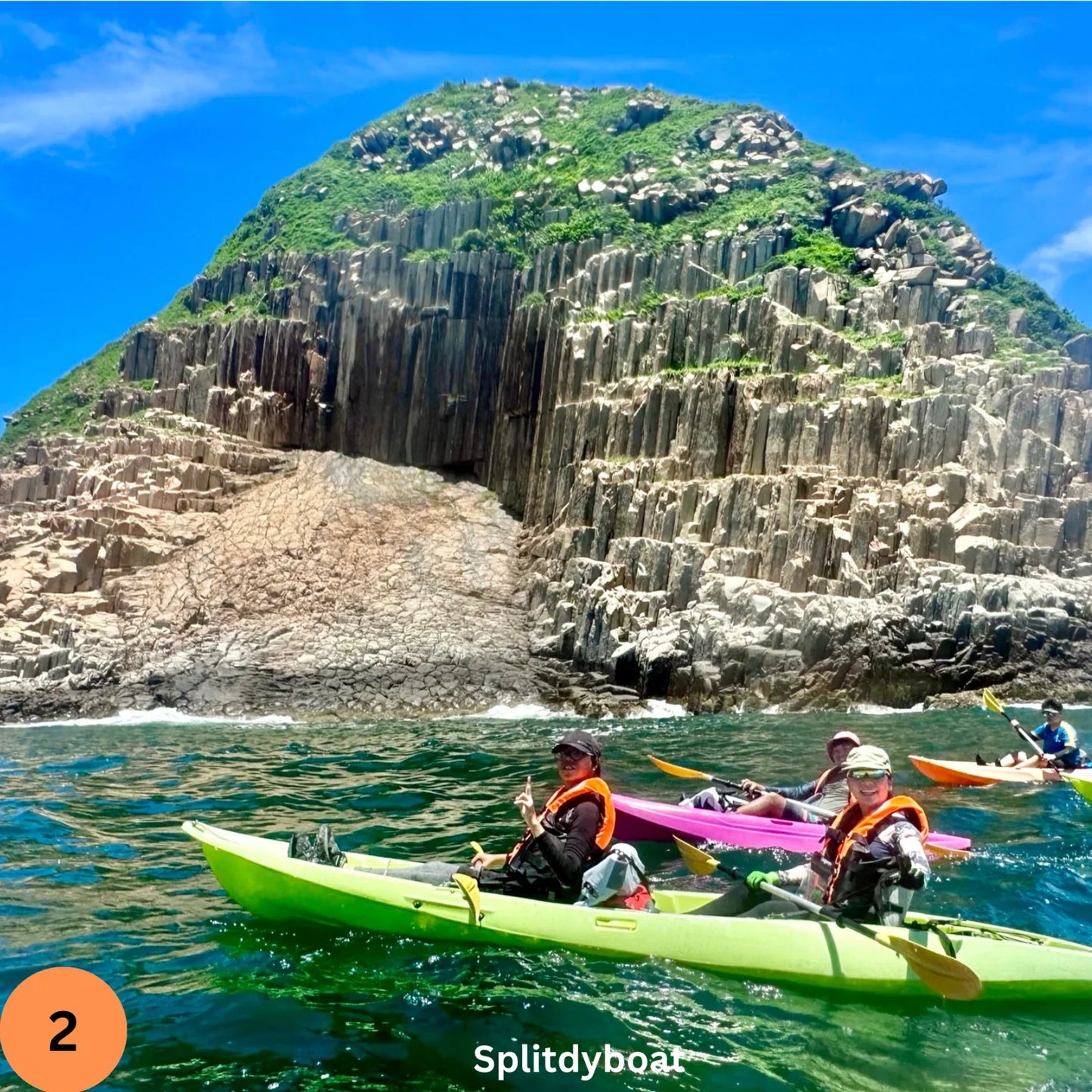 (HK) UNESCO Geopark Ninepin Group Volcano Kayaking Tour *5 hrs