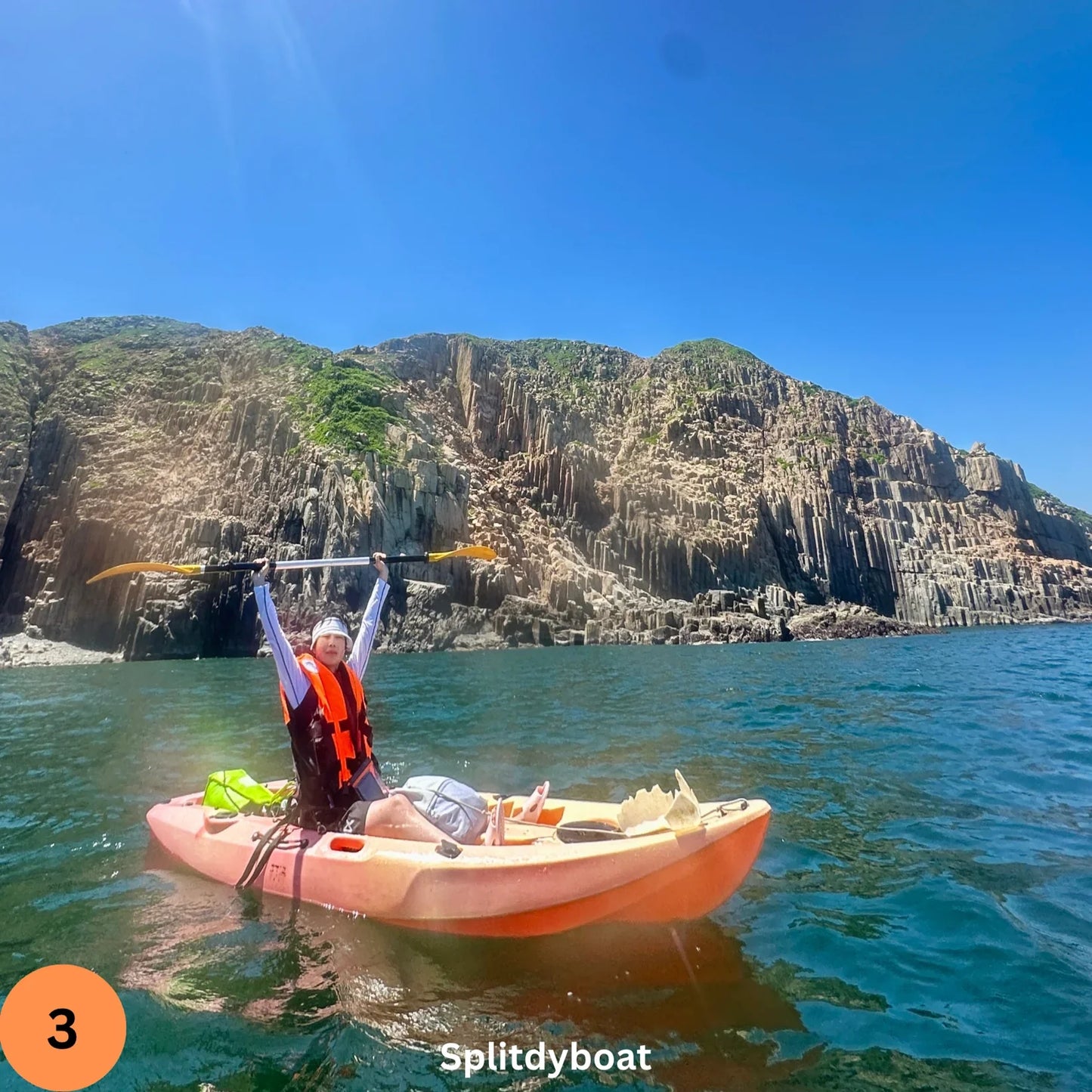 (HK) UNESCO Geopark Ninepin Group Volcano Kayaking Tour *5 hrs