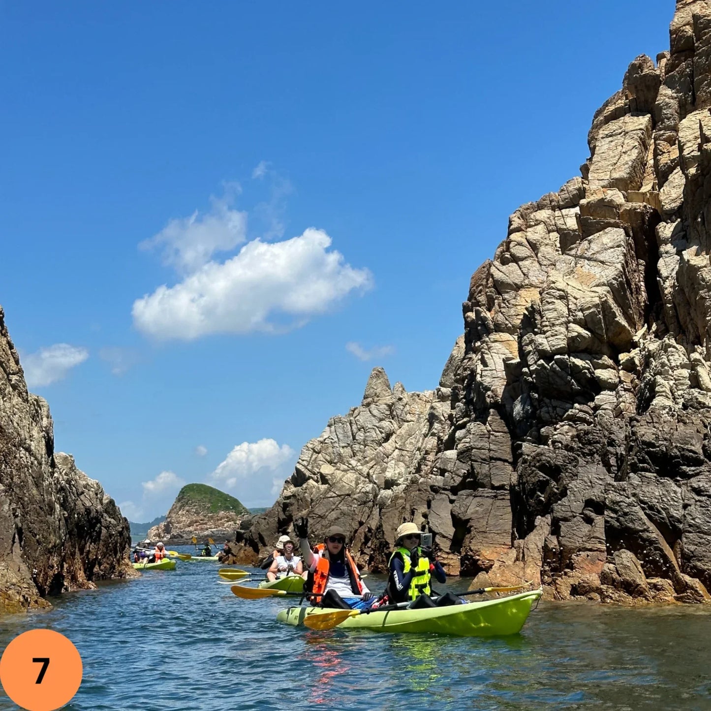 (HK) UNESCO Geopark South Ninepin Island Kayaking Tour *2 hrs