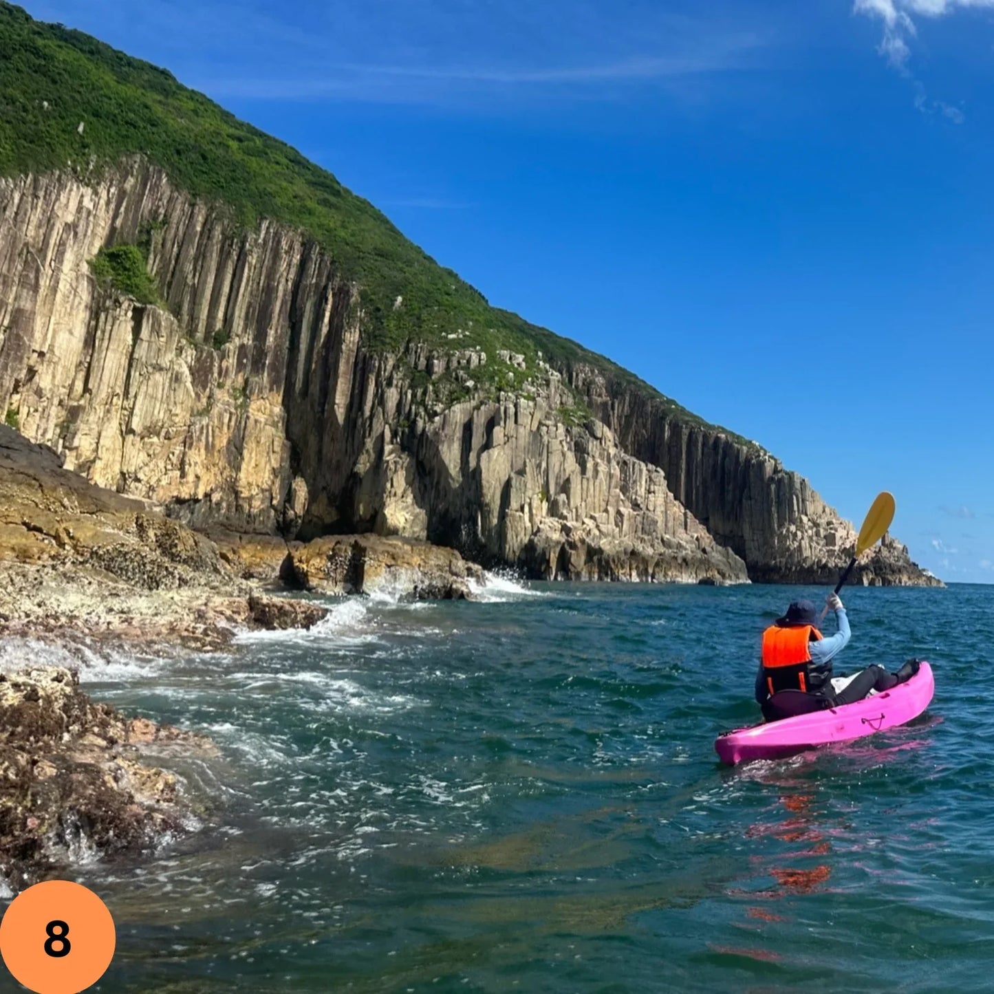 (HK) UNESCO Geopark South Ninepin Island Kayaking Tour *2 hrs