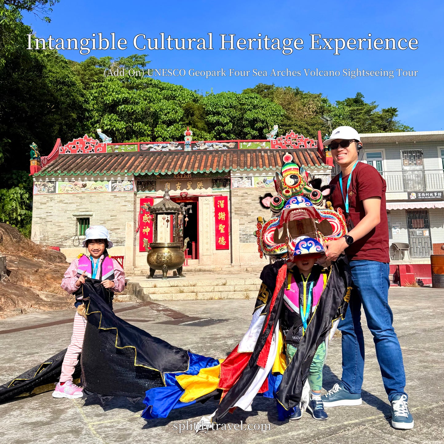 TST to Sai Kung Day Tour by Shuttle: City Walk + 4 hours Geopark Yacht Cruise