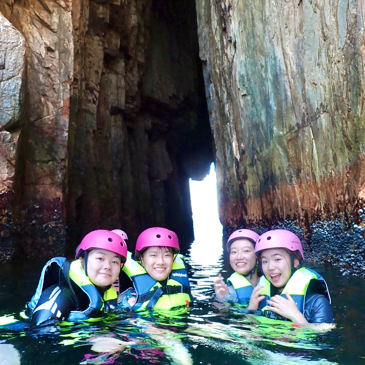 (HK) UNESCO Geopark Double Sea Arches Volcano Coasteering Tour