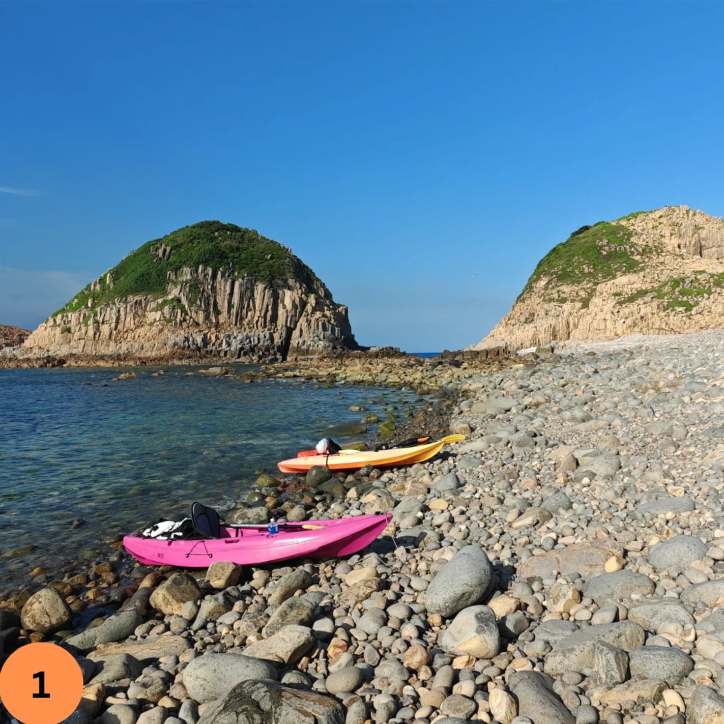 (HK) Geopark Double Sea Arches Kayaking Adventure Tour