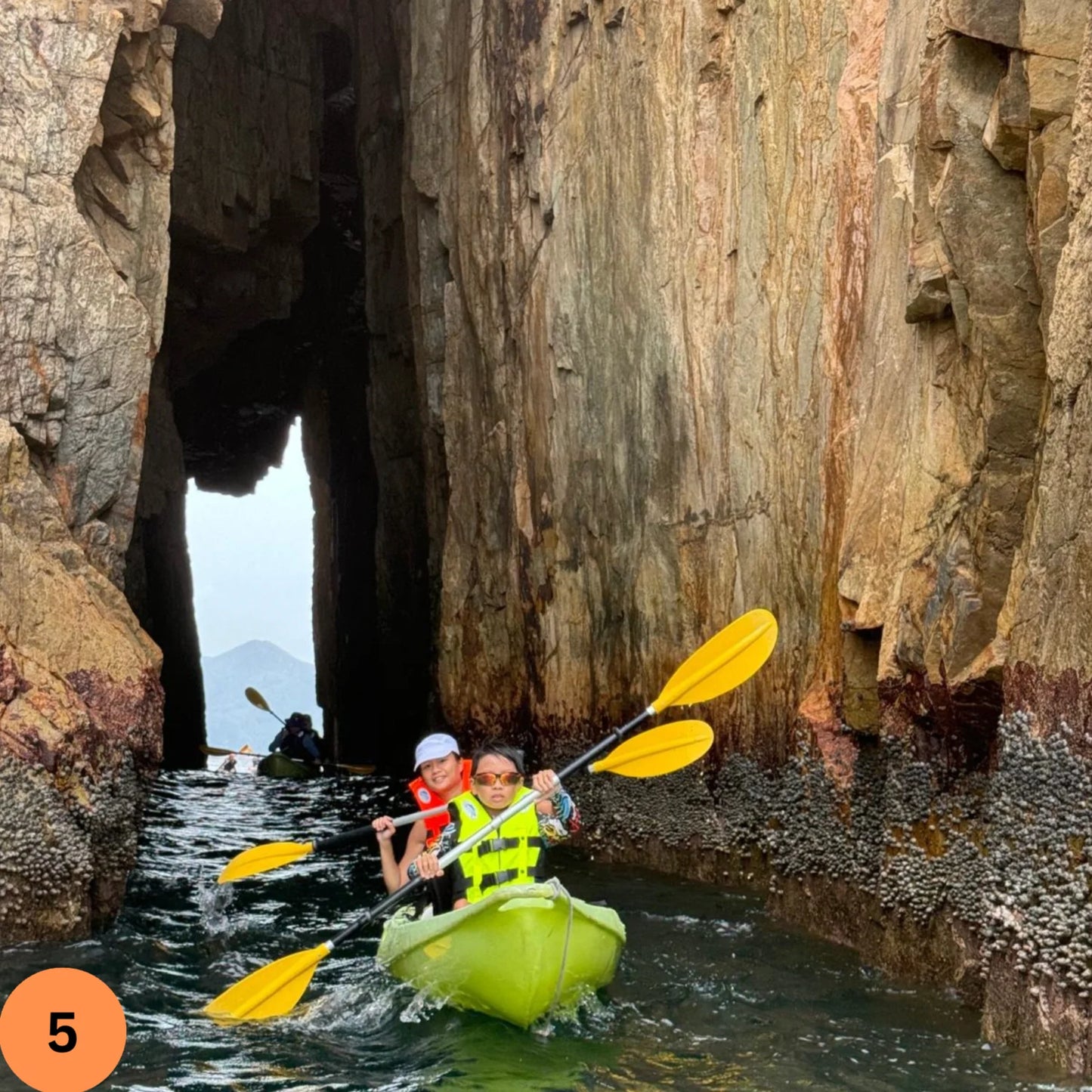 (HK) Geopark Double Sea Arches Kayaking Adventure Tour