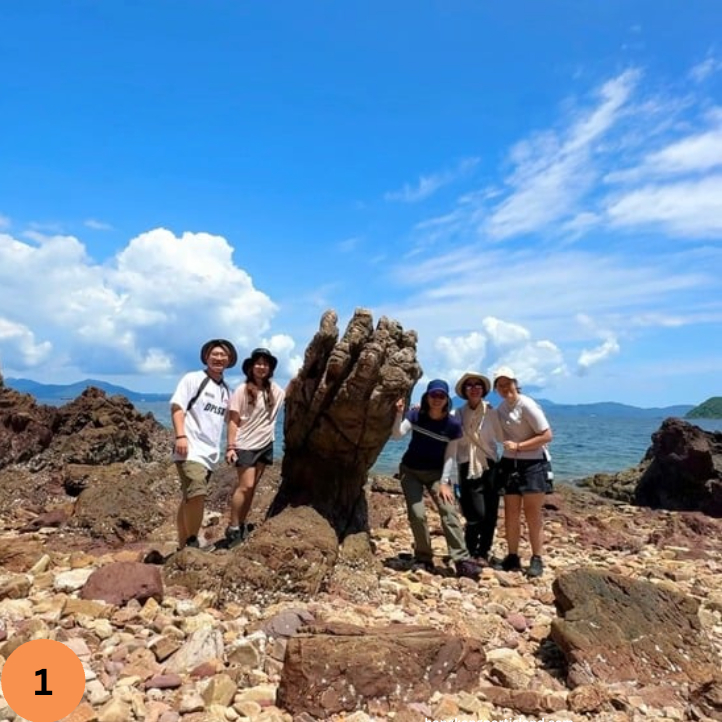 (HK) UNESCO Geopark Flaming Red Coast Island Hopping Tour